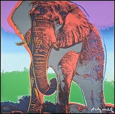 Andy Warhol * Elefante *