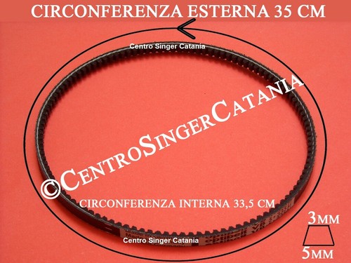 Cinghia motore trapezoidale - cinghia,