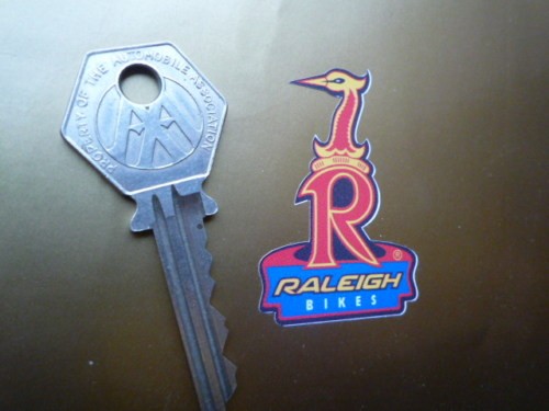 Adesivo paletta stile raleigh - stile,