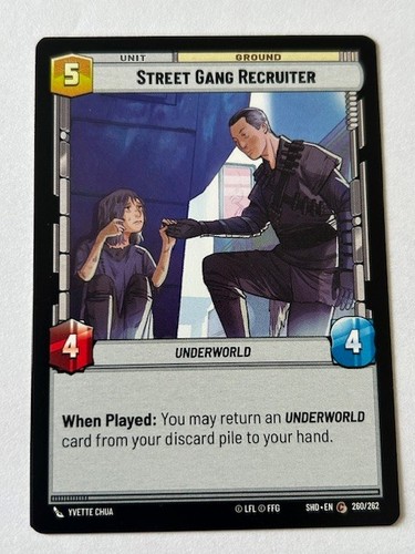 Street gang recruiter - gang,