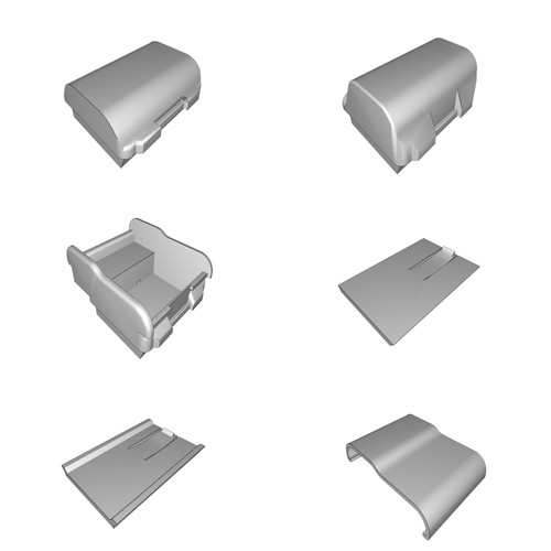 Custodia pacco batterie per - custodia,