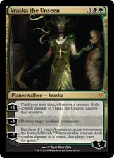 MTG VRASKA THE UNSEEN FOIL EXC - VRASKA L'INVISIBILE - DD.JVV - MAGIC