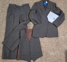 Tuta uomo vintage lana Yves