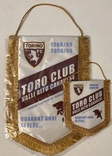 2 Gagliardetti Toro Club Valli Alto Canavese 