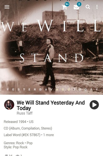 Russ taff will stand - we,