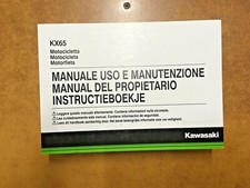KAWASAKI KX 65 AJ 2018 MANUALE