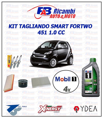 Kit tagliando smart fortwo 451 - kit,