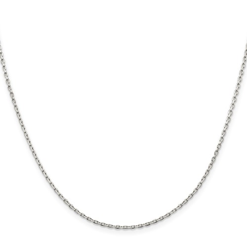 Collana con catena argento - in,
