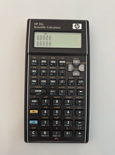 Hewlett packard 35s rpn - hp,