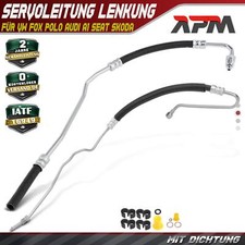 2x Tubo Idraulico Servosterzo Sterzo per VW Fox Polo Audi A1 Seat Skoda