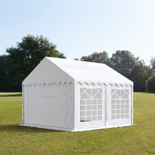Tendone per Feste 3x5m , Gazebo PVC 700 N, bianco