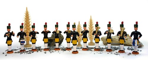 Figurine miniatura cappella - figurine, in