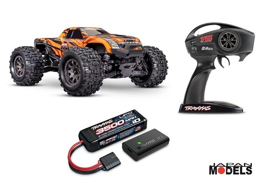 Traxxas mini maxx orange 4wd - mini,