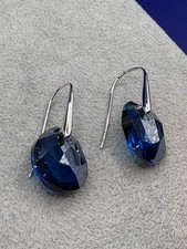 Orecchini swarovski galet blu - orecchini,