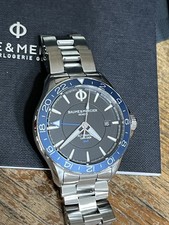 Baume & Mercier Clifton Club Orologio Automatico GMT Con Scatola E Garanzia