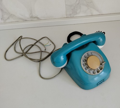 Telefono vintage scrivania - telefono,
