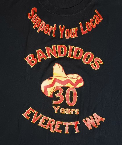 Shirt vintage bandidos moto - bandidos,