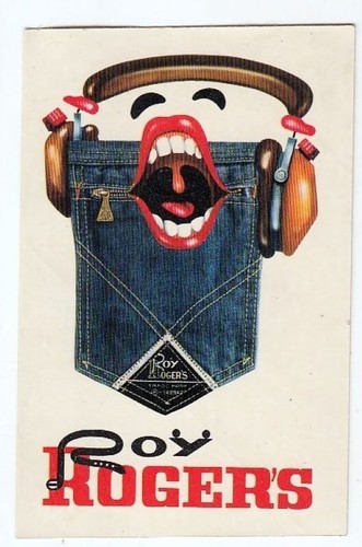 Adesivo roy rogers - rogers, con