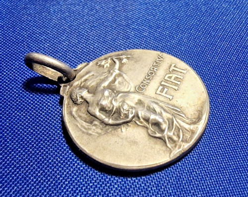 Medaglia consortium fiat - medaglia, fiat-v°