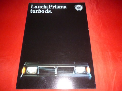 Lancia prisma tipo 831 turbo - lancia,