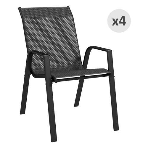 Outsunny set sedie - set, da