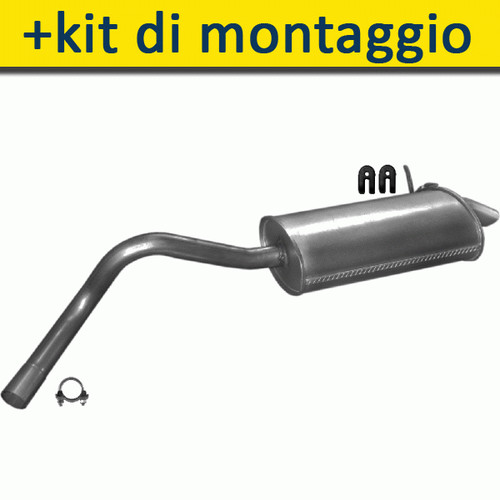 Silenziatore marmitta - silenziatore,