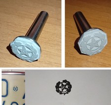 TIMBRO IN GOMMA + MANICO LOGO