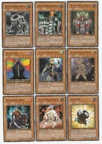 Lotto 36 carte ombra - yu, gi