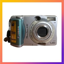 Fotocamera Digitale Canon PowerShot A30 Compatta Usata 3.2 MP Con Zoom Ottico