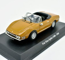 Modellino auto scala 1:43 FIAT DINO SPIDER collezione diecast modellismo edicola