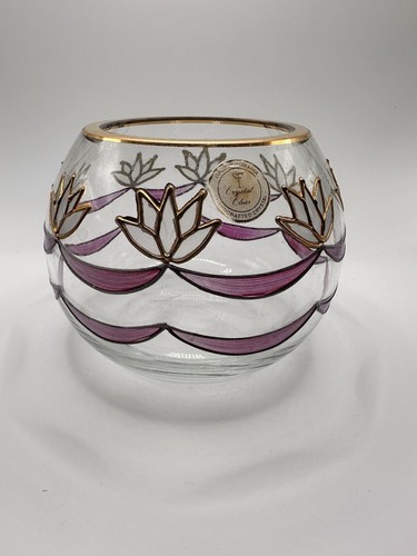 Vaso votivo vintage boemia - vaso,