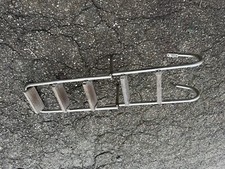 Scaletta in Acciaio Inox 5 Gradini Barca Nautica Richiudibile per Plancia