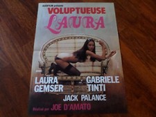AFFICHE   GEMSER / D'AMATO / VOLUPTUEUSE LAURA / 40X60