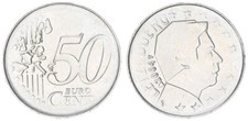 Lussemburgo errore conio 50 - di,