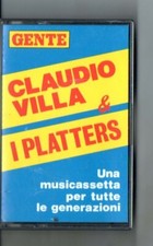 1992 - CLAUDIO VILLA & PLATTERS - GENTE  - MUSICASSETTA CASSETTE