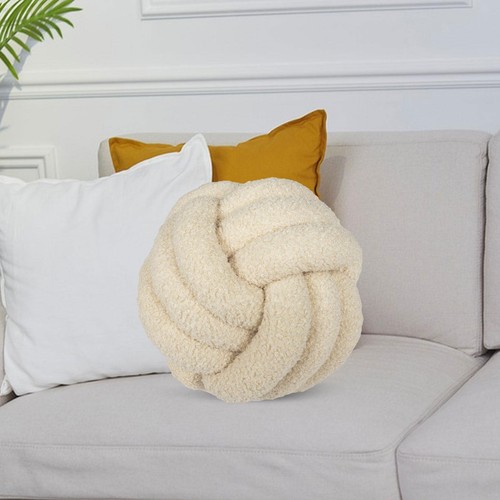 Cuscino rotondo con nodo - , a