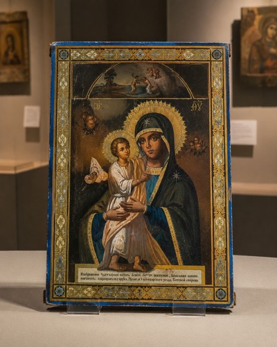 Antica icona ortodossa russa - icona,