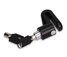 BLOCCA DISCO UNIVERSALE MOTO E BICI NERO