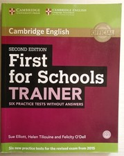 First for schools TRAINER