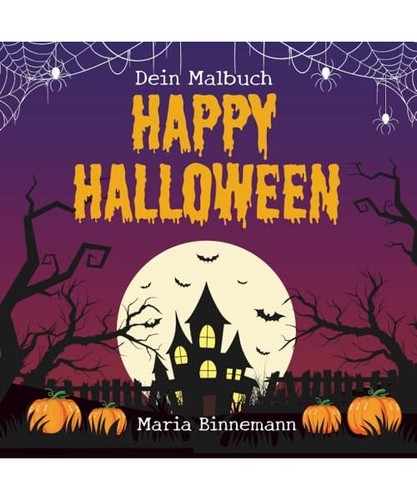 Halloween malbuch für kinder - malbuch,