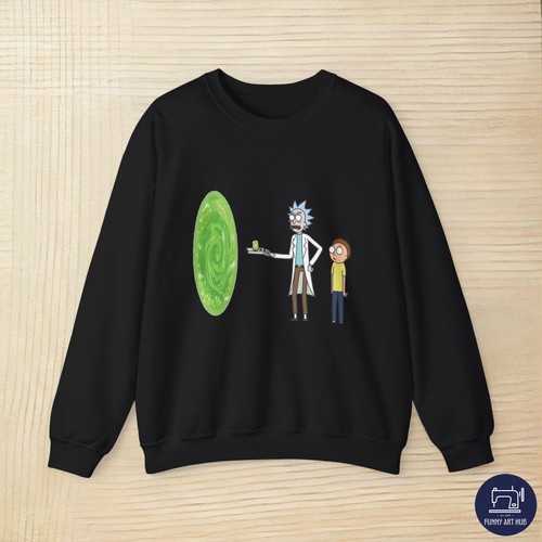 Felpa unisex rick morty - felpa,