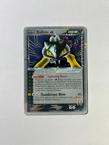 Rocket raikou 108 - rocket's, ex