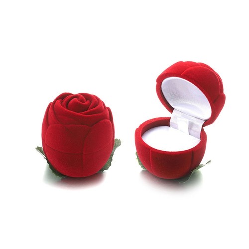 Scatola anello rosa - scatola,