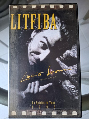 Vhs litfiba lacio drom - vhs,