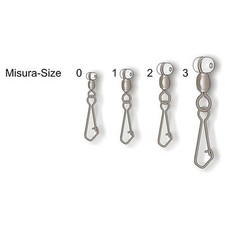 attacco scorrevole moschettone