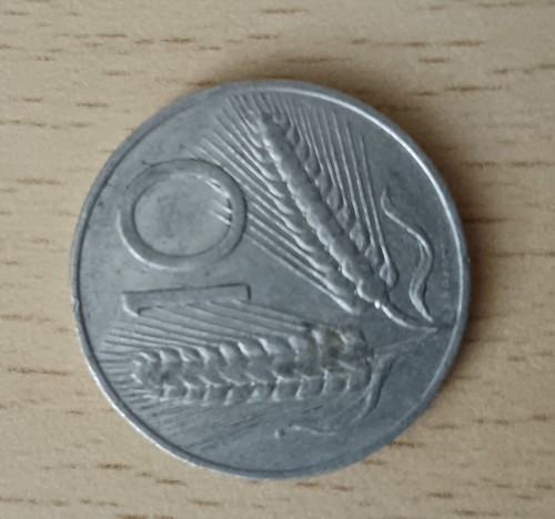Moneta lire del 1955 - moneta, da