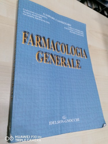 Farmacologia generale gaspare - generale,