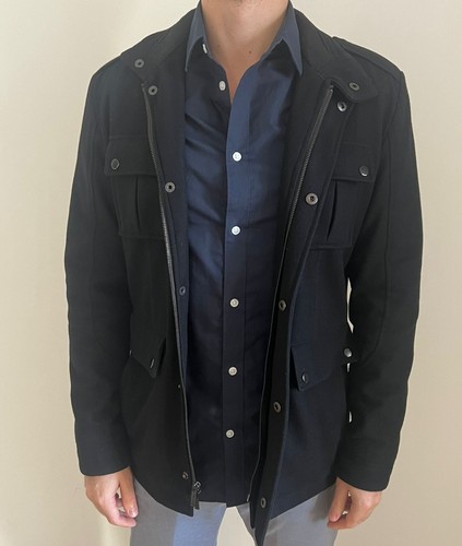 Cappotto calvin klein nero - calvin,