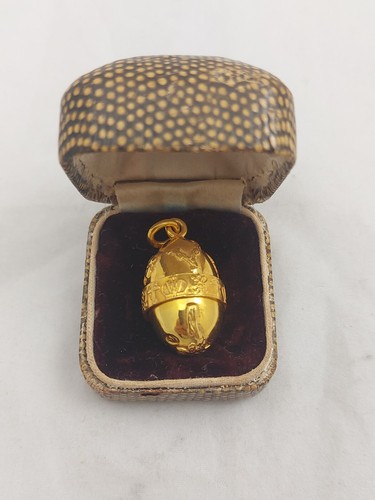 Scatola ciondolo uovo faberge - ciondolo,