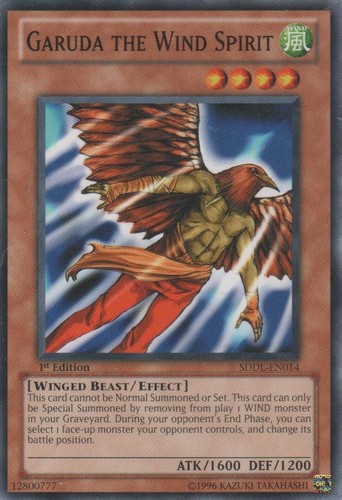 Yugioh garuda spirito del - yugioh,